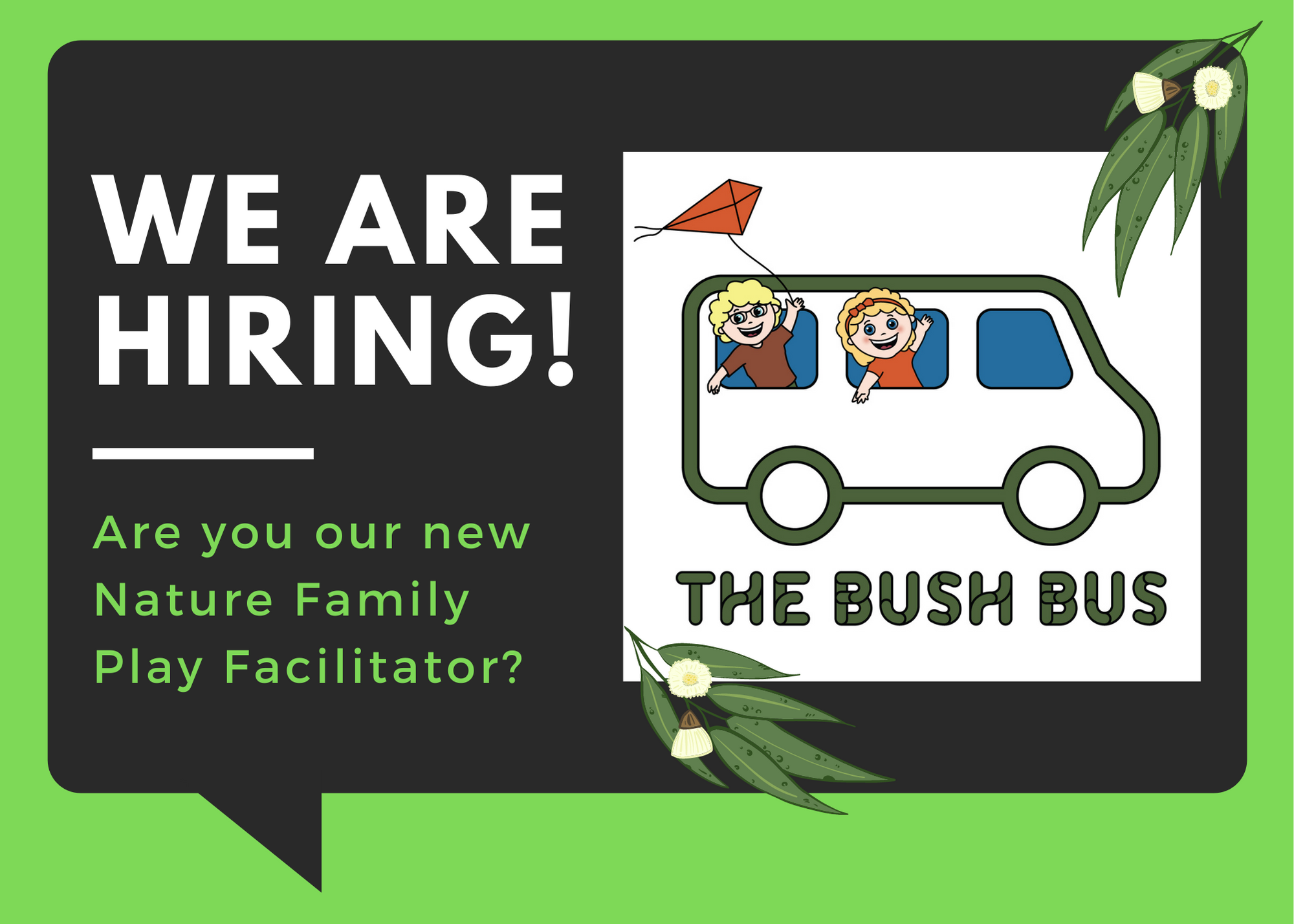 THE BUSH BUS IS HIRING! – Kidding Around Australia